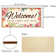 Printed Wood Hanging Wall Decorations WOOD-WH0115-13E-2