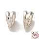 925 moschettone in argento sterling sulle barre STER-K177-02S-1