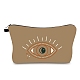 Evil Eye Theme Polyester Cosmetic Pouches ABAG-D009-01A-1