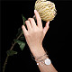 Shegrace réglable 304 bracelets extensibles en acier inoxydable JB704A-4
