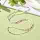 Cadenas de cuentas de cintura elástica con cuentas de semillas de vidrio NJEW-C00021-4