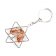 Portachiavi con pietre preziose&nbsp;PW-WG361CF-07-1
