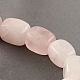 Natural Rose Quartz Cuboid Bead Strands G-S197-11-2