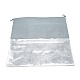 Bolsas de almacenamiento con cordón artesanal no tejidas en blanco ABAG-TAC0002-02D-04-1