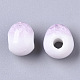 Perles en porcelaine manuelles PORC-S498-21B-6