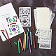 Beadthoven Drawing Painting Stencils Templates with Watercolor Pen DIY-BT0001-10-7