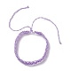 Nylon Thread Braided Cord Bracelet BJEW-JB07412-03-1