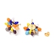 Flower Stud Earrings EJEW-JE04392-01-2