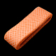 メッシュリボン  プラスチックネットスレッドコード  ダークオレンジ  8cm  25ヤード/バンドルに関する PNT-R007-8cm-09-1