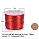 BENECREAT 18 Gauge(1mm) Aluminum Wire 492 FT(150m) Anodized Jewelry Craft Making Beading Floral Colored Aluminum Craft Wire - DeepSkyBlue AW-BC0001-1mm-05-5