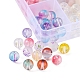 150 pièces 10 couleurs perles de verre GLAA-FS0001-24-4