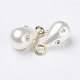 Acrylic Pearl Pendants OACR-P009-03-1