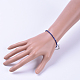 Natural Lapis Lazuli Bead Bracelets BJEW-JB04555-01-4