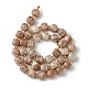 Chapelets de perles de sunstone naturelle naturelles G-Q010-A01-01-3