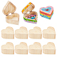 Holzverpackungsboxen mit Klappdeckel&nbsp;CON-WH0107-74-1
