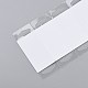 Transparente selbstklebende PVC-Aufhängelaschen CDIS-Z001-01A-3
