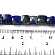 Abalorios de lapislázuli naturales hebras G-C109-A17-02-5