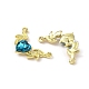 Golden Alloy Connector Charms FIND-CJC0006-45G-1