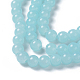 Imitation Jade Glass Beads Strands DGLA-S076-6mm-19-3