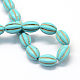 Synthetic Turquoise Gemstone Bead Strands X-TURQ-S282-16-3