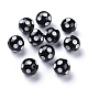 20 perles mm bubblegum morceaux ronds acrylique X-SACR-S146-20mm-09-1