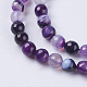 Chapelets de perles en pierre précieuse naturelle et synthétique G-XCP0004-3