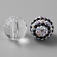 50pcs 10 perles acryliques de style MACR-CJC0001-14-2