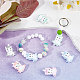 SUNNYCLUE 1 Box Silicone Beads Animals Silicone Bead Kit Unicorn Thick Loose Spacer Chunky Beads for Jewelry Making Beaded Necklace Lanyard Bracelet Keychain Beading Supplies Pen Decor Adult DIY SIL-SC0001-13-5