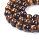 Natural Tiger Eye Beads Strands G-E528-02A-3