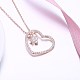 925 Sterling Silver Pendant Necklaces NJEW-BB31551-P-6