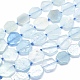 Chapelets de perles en aigue-marine naturelle G-O170-06-1