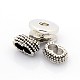 Vintage Eco-Friendly Alloy Watch Band Cord Clasps Making for Snap Buttons X-MAK-O007-02-2