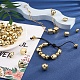 Fashewelry 100 piezas 10 estilo uv chapado acrílico cuentas europeas PACR-FW0001-01-7