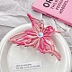 Gradient Hollow Butterfly Alloy Rhinestone Large Claw Hair Clips PW-WG31384-01-1