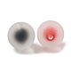 Perles acryliques transparents dépoli MACR-M026-06-3