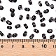 Perles de verre peintes à la bombe de Picasso&nbsp;SEED-T006-04-36-4