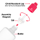 Benecreatプラスチック液体ボトル  ミニ透明プラスチックファンネルホッパーと2ml使い捨てプラスチックトランスファーピペット付き  ミックスカラー  30個/セット DIY-BC0004-13-4