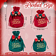Craspire 4 шт. 4 стиля рождественские бархатные сумки для конфет и яблок TP-CP0001-05B-2