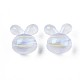 Perles en acrylique transparente X-OACR-N008-105-4