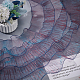 BENECREAT 6 Yards Indigo Ruffled Pleated Lace Fabric Trim OCOR-BC0006-11C-5