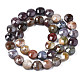 Chapelets de perles en agate indienne naturelle G-S359-369-2