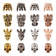 Fashewelry 32Pcs 16 Styles Tibetan Style Alloy Beads FIND-FW0001-13-2