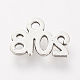 Tibetan Style Alloy Charms X-TIBE-S306-04AS-RS-2