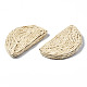Handmade Reed Cane/Rattan Woven Beads WOVE-S119-20B-4