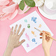 CRASPIRE Vase Flowers Clear Rubber Stamps Art Silicone Seals Stamp Vintage Transparent Silicone Stamps for Journaling Card Making Friends DIY Scrapbooking Photo Frame Album Decoration DIY-WH0439-0011-4