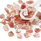 Natural Sunstone Chips Beads G-M428-03A-1