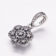 Thai 925 Sterling Silver Charms STER-G018-12AS-1