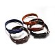 Adjustable Leathers Cord Bracelets BJEW-M169-20-1