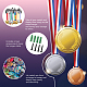 Стеллаж для демонстрации медалей по конькобежному спорту Superdant ODIS-WH0021-370-4