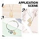DICOSMETIC 6Pcs 3 Colors Dream Catcher Charms Woven Net Pendants with Jump Rings Web with Feather Pendant Mixed Color for DIY Jewelry Necklace Bracelet Earring Crafts Making Findings STAS-DC0001-51-7